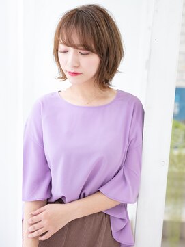 カイノ 光明池店(KAINO) KAINO光明池 スタイリング簡単☆大人可愛いナチュラルボブ