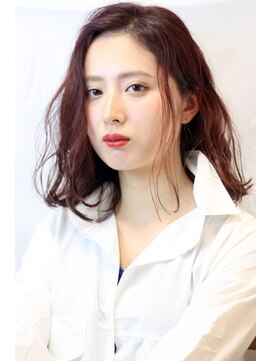 バジオットエイチ(BUZZIoT h) 切りっぱなしロブ×パープルガーネット