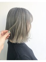 ヘアメイク オブジェ(hair make objet) ホワイトアッシュ　韓国スタイル