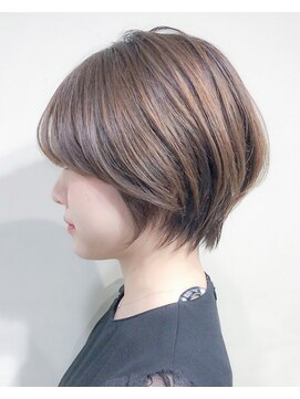 サロンドミルク 溝の口店(salon de MiLK) ナチュラル前下がりショート
