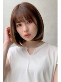【nex表参道】愛され耳かけボブ