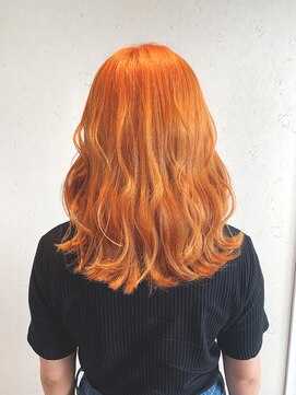 ヘアデザイン トリップ(HAIR DESIGN TRIP) オレンジカラー!