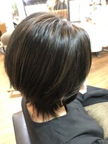 トハコ(&haco)&nbsp;ブリーチをしないハイライト×ショートウルフ☆