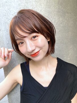 エマ ギンザ(EMMA GINZA) ひし形ボブヘア2021夏