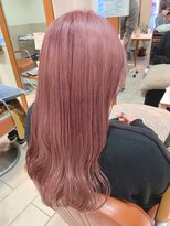 テトラ バイ ネオリーブ 横浜西口店(tetra by neolive)&nbsp;ブリーチ必須のピンクベージュ＊*