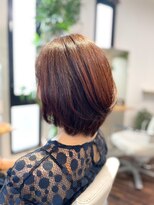 アトリエアルシュ(atelier ARCHE) 丸いシルエットのボブスタイル