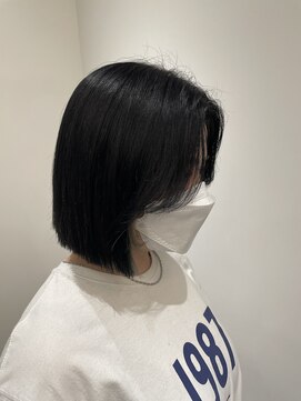 リリアーナ(LILIANA) 【LILIANA】タッセルカットで韓国風なミニボブに