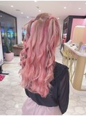 ペールミルクティー×インナーペールピンク