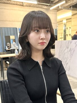 アリュウル 表参道(ALLURE) 小顔に見えるくびれヘア　レイヤーカット　透明感カラー　KAKO