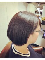 カミケン 方木田店(kamiken.)&nbsp;スッキリおさまる大人ボブしっとり潤い艶髪【カミケン方木田店】