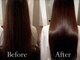 レーヴ 佐野新都市店(REVE)の写真/【髪質改善】あこがれの美ストレートで朝のスタイリングも簡単に♪髪への負担を抑えた施術が人気◎