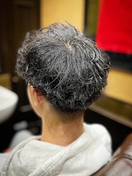 ヒロギンザバーバーショップ 大宮店(HIRO GINZA BARBER SHOP) ふんわり波巻きパーマ