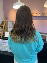 アヴァンス 北花田店(AVANCE)&nbsp;【#イエローベージュ】×裾デザインカラー