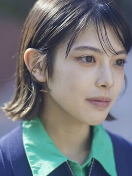 エス ヘア サロン(S. HAIR SALON) オリーブグレージュ×ウエットボブ