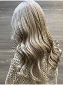 デザインカラー レイヤーカット 夏のヘアアレンジ