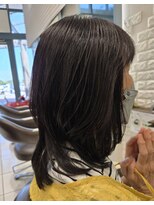 ヘアー＆メイク ルナルナ 明和店　HAIR＆MAKE LUNA LUNA ミディアムレイヤー