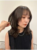 池袋 イルミナカラー 透明感 レイヤー 小顔カット ブラウン♪