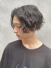 《*ヘアデザイン紹介*》流行のスタイルで、今よりも垢抜けた印象に＊[メンズカット/メンズパーマ]