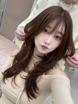 レディアル 渋谷(REDEAL) ワンホンヘア/韓国ヘア/ウルフ/前髪[レイヤーカット/渋谷]