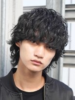 フィフス 渋谷(fifth) メンズマッシュ波巻きスパイラルパーマツイストスパイラルパーマ