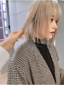 ジェム(GEM) 細みハイライト/ラベンダーミルクティー/くすみベージュ★45