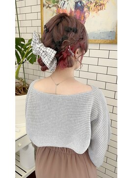 リール(THE RIRE.) ＊THE  RIRE.  ライブヘア×編み込みツイン＊