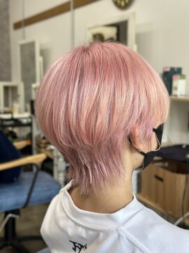 スナリー(Snaly) マッシュウルフ～ペールピンク～