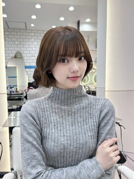 シー バイ ロンド 新宿(Sea by Lond) イメチェン×美髪［外ハネボブ/ボブ/グレージュ］