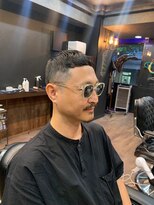 クラシコ(CLASSICO)&nbsp;メンズ理容室バーバースタイルスーツ流行ビジネスショート錦糸町