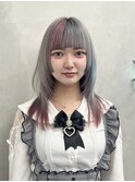 デザインカラー/セクションカラー/ウルフカット/姫カット