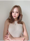 イメチェン/ホワイト/外ハネボブ/美髪/RrSALON angie 豊田大林