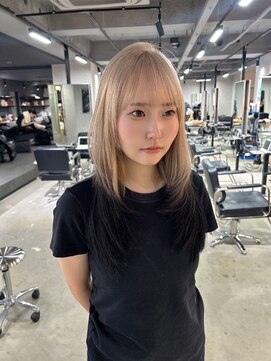 ゲームバイアランスミシー 心斎橋(GAME by Alan Smithee) レイヤーカット/ルーツカラー