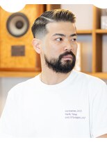 ポリッシュマン コウベ(POLISHMAN.KOBE)&nbsp;メンズベリーショート / サイドパート / スキンフェード