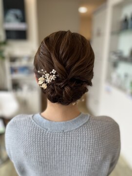 ルシードスタイル ムースユイット(LUCIDO STYLE mousse8) 【30分ヘアアレンジ】シニヨン