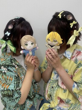 アイトーキョーエス 渋谷(AI TOKYO S) ヘアセット/ペア/編みたらし/ボブレイヤー/リボンアレンジ/渋谷