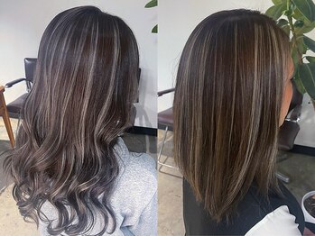 ヘアーローラン 横浜(hair LORAN yokohama)の写真/【カラー+2stepTR】白髪染めも明るく、透明感のある色味を実現!豊富なカラー剤で理想の色味に♪