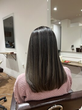 オーダイム(ou' dime) エアタッチバレイヤージュグレージュケアブリーチ