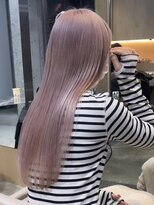 サンクマーケット 渋谷(cinq MARKET)&nbsp;渋谷ケアブリーチカラーラベンダーアッシュピンクベージュ韓国◆