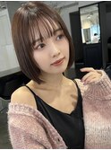ボブ韓国ボブタッセルボブ20代30代40代レイヤーボブショートボブ