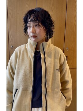 カフネ ジュントス ヨロ(Cafune' juntos YOLO) ショートパーマ