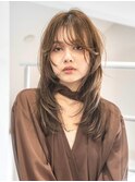 《CODE.LINE》セミロングトレンドハッシュレイヤー