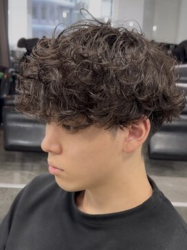 キングオブヘア バイ ノイズ 梅田茶屋町店(KING of hair by NOISM) 梅田シャドウパーマ波巻きスパイラルルーズパーマ