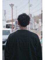 リム(RiM...)&nbsp;毛流れ/センターパート/ビジネススタイル/バーバー/パーマ