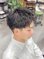シープドッグ(SHEEP DOG)&nbsp;ツイストスパイラル　メンズパーマ　ツーブロック