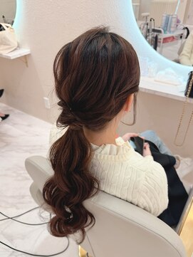 クラン 北新地店(Clan) ローポニー/北新地ヘアセット