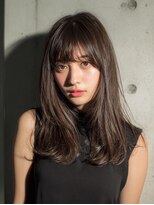 ワット 新宿店&nbsp;抜け感ショコラブラウン×恋落ちシースルーロング