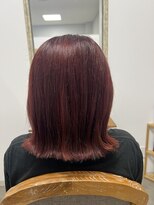ロカ ヘアー(ROKA hair) 艶感レッドブラウンミディ