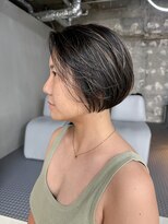 ステップボーンカットオオサカ(STEP BONE CUT OSAKA Via TICK-TOCK)&nbsp;【ステップボーンカット】横顔美人ボブ