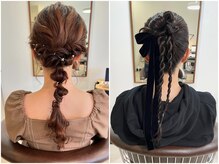 nona hair salonの雰囲気(ルーズもタイトスタイルもショートの方もお任せください☆)