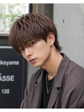 メンズバグズ(MEN's Baguz) 韓国風マッシュニュアンスパーマ束感メンズトレンドヘア